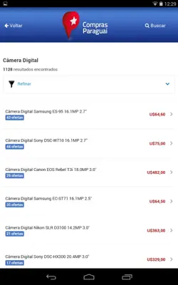 Compras Paraguai android App screenshot 1