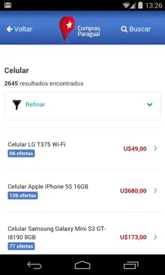 Compras Paraguai android App screenshot 5